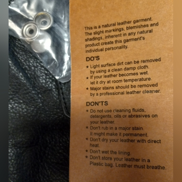 NWT River Road Men's Black Leather Motorcycle Chaps Size XL - Picture 6 of 16